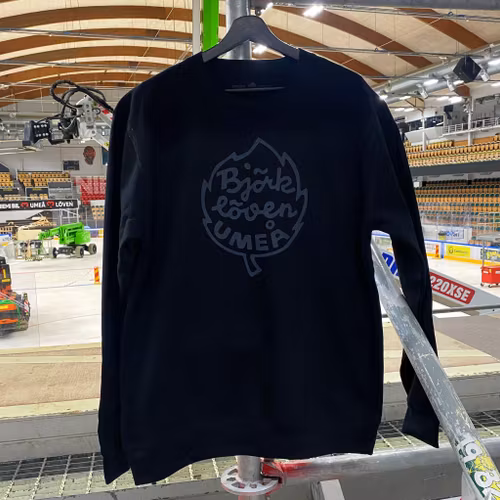 SWEATSHIRT BJÖRKLÖVEN SVART