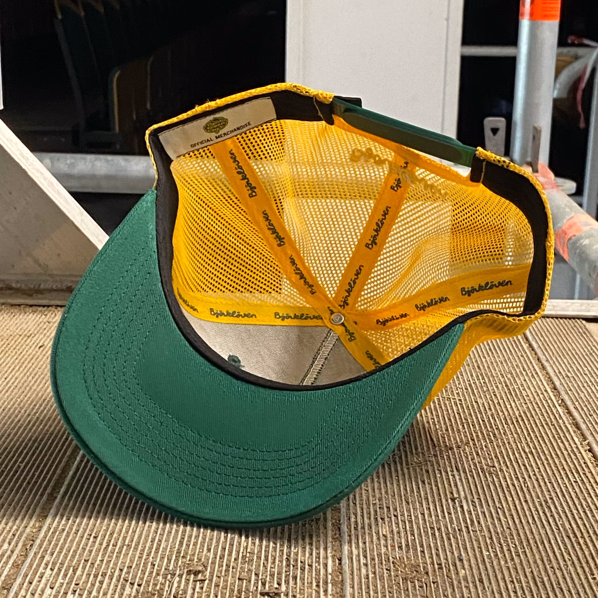 KEPS TRUCKER SNAP GREEN YELLOW