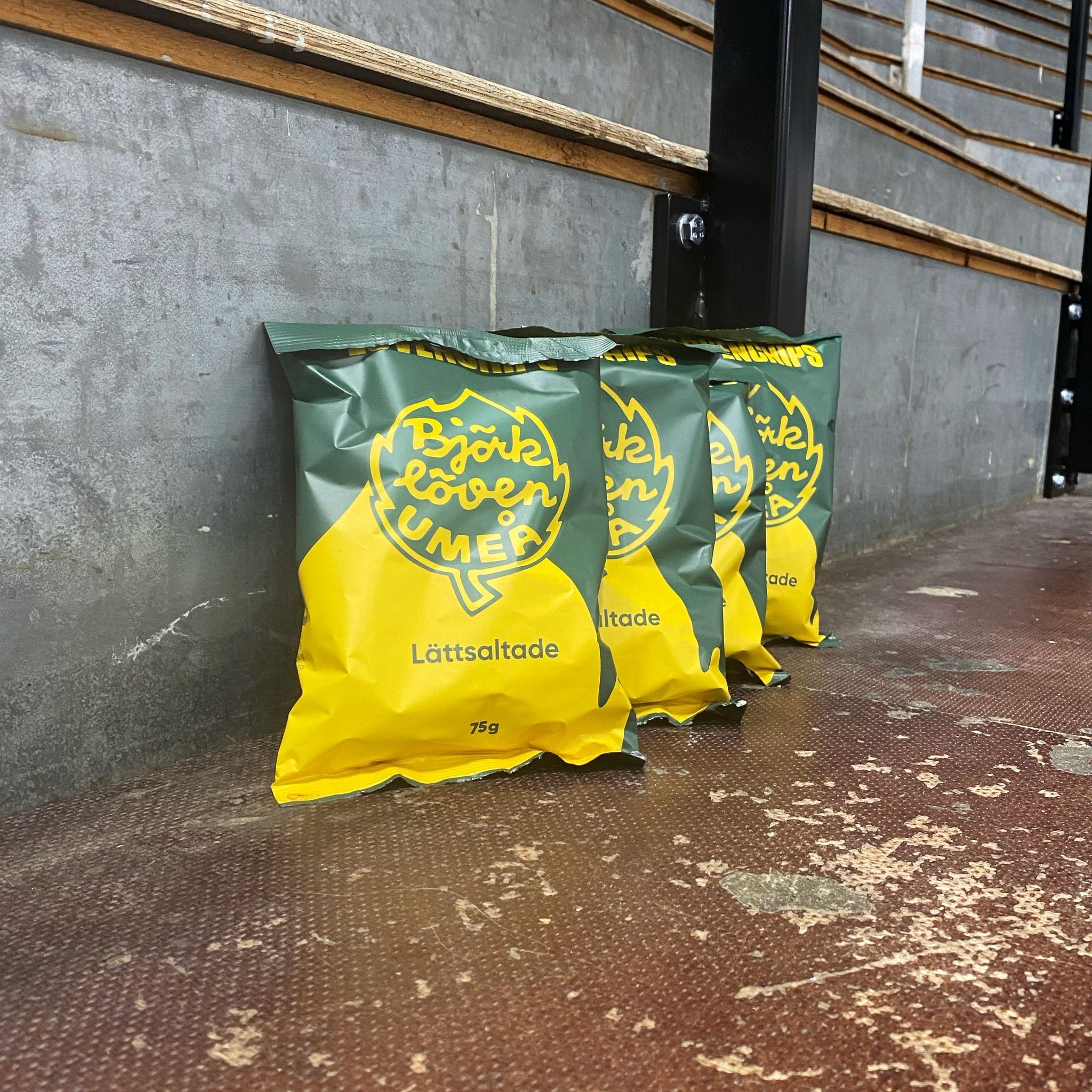 CHIPS LÄTTSALTADE 4-PACK