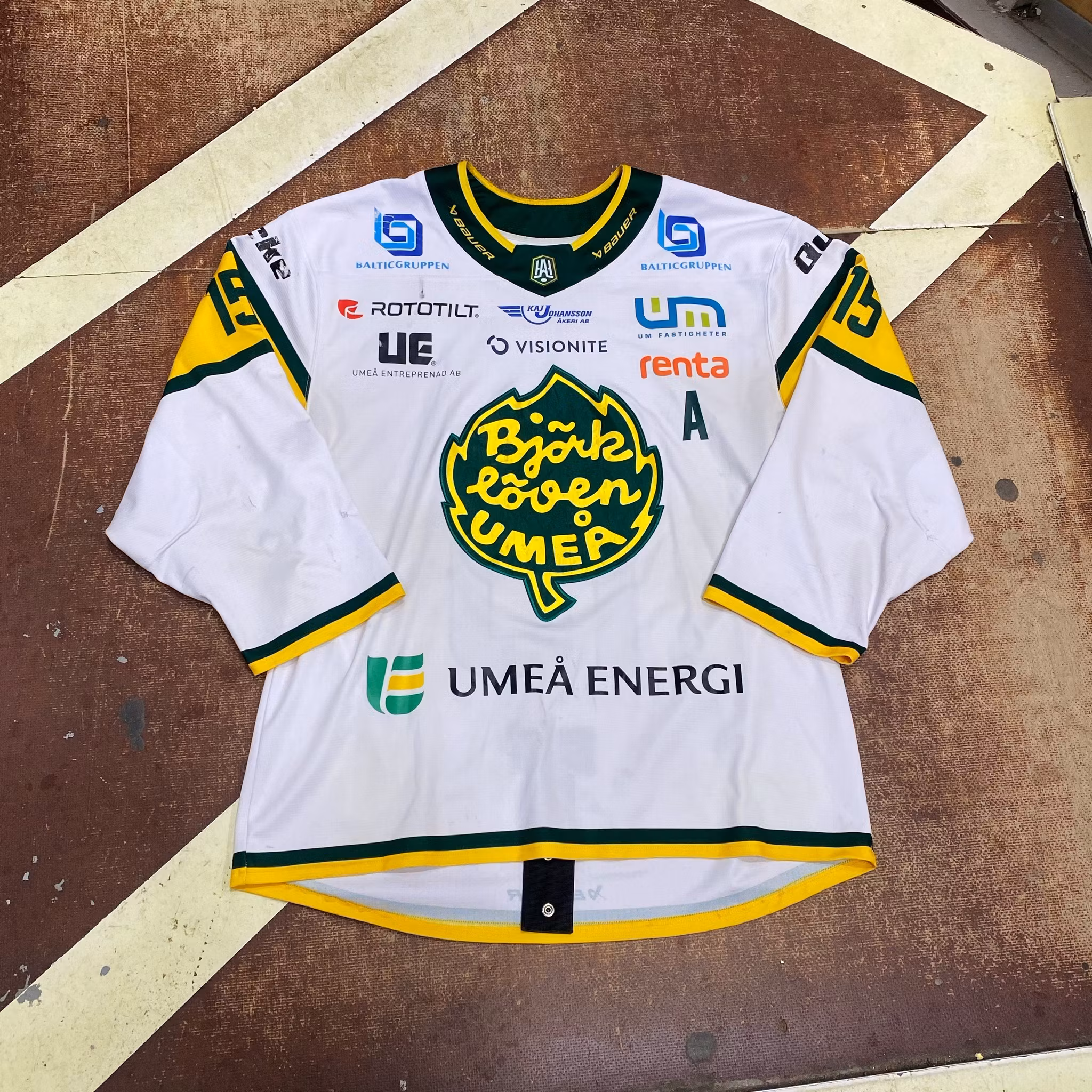 FRANSSON 44 ORIGINAL MATCHTRÖJA VIT