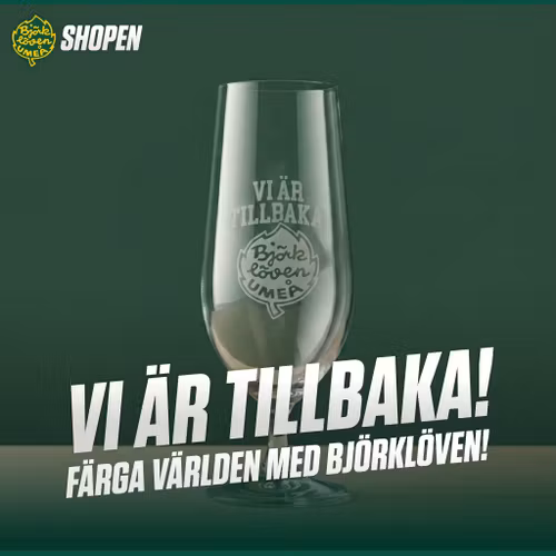 ÖLGLAS VI ÄR TILLBAKA 1-ST