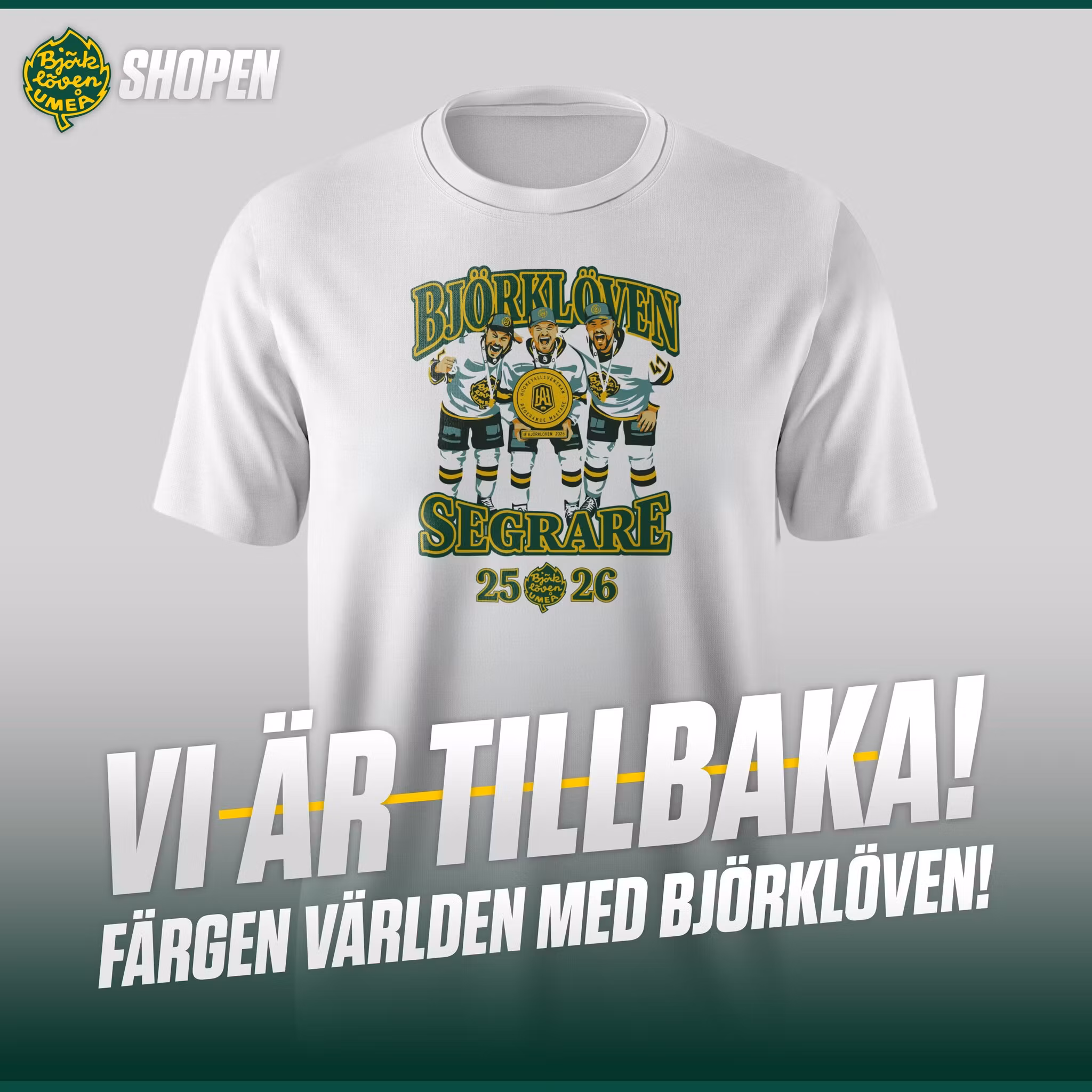 TEE SEGER SPELARE VIT