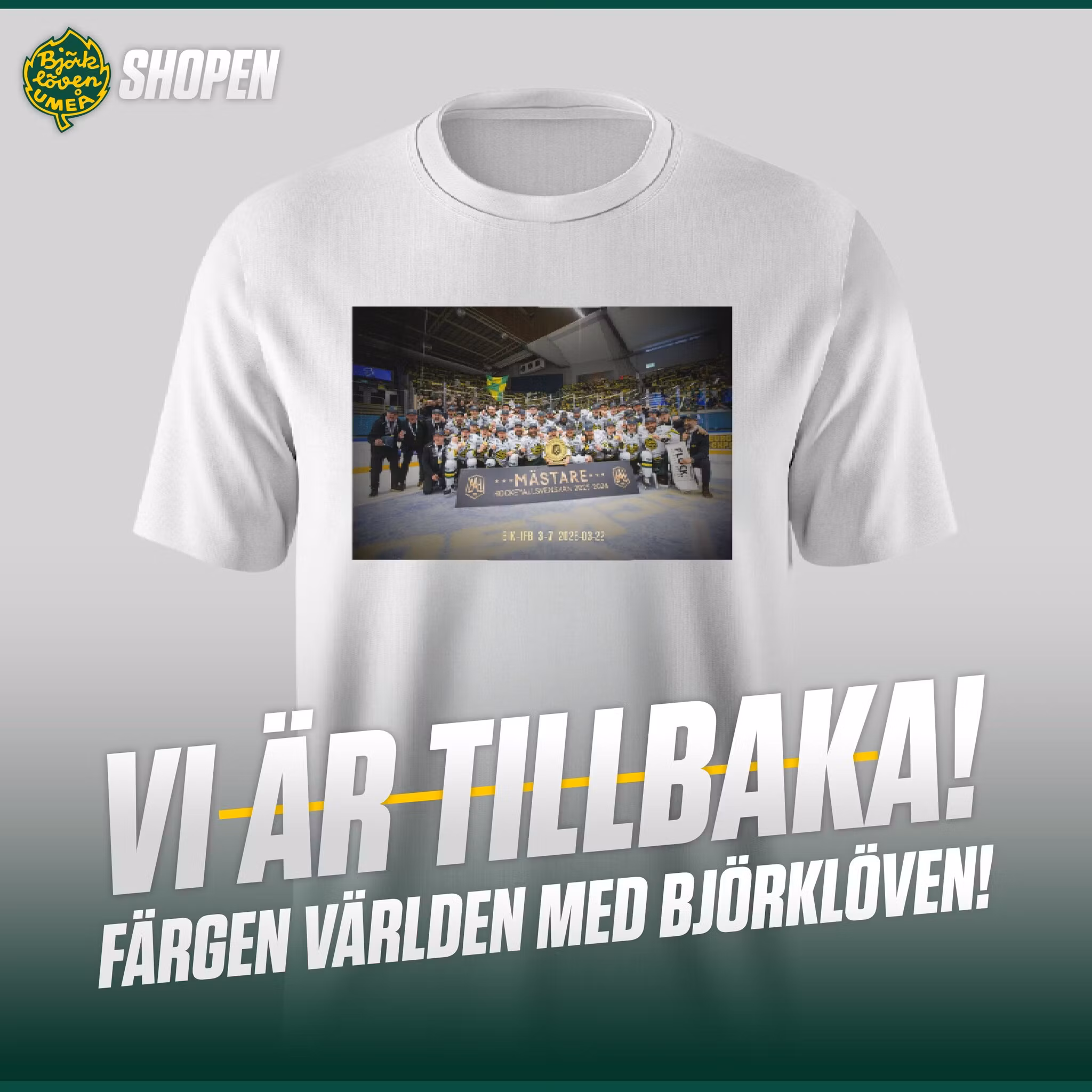 TEE SEGERBILD VIT