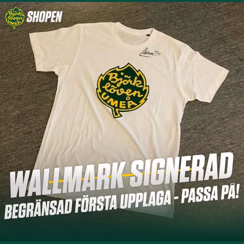 SIGNERAD WALLMARK TEE VIT