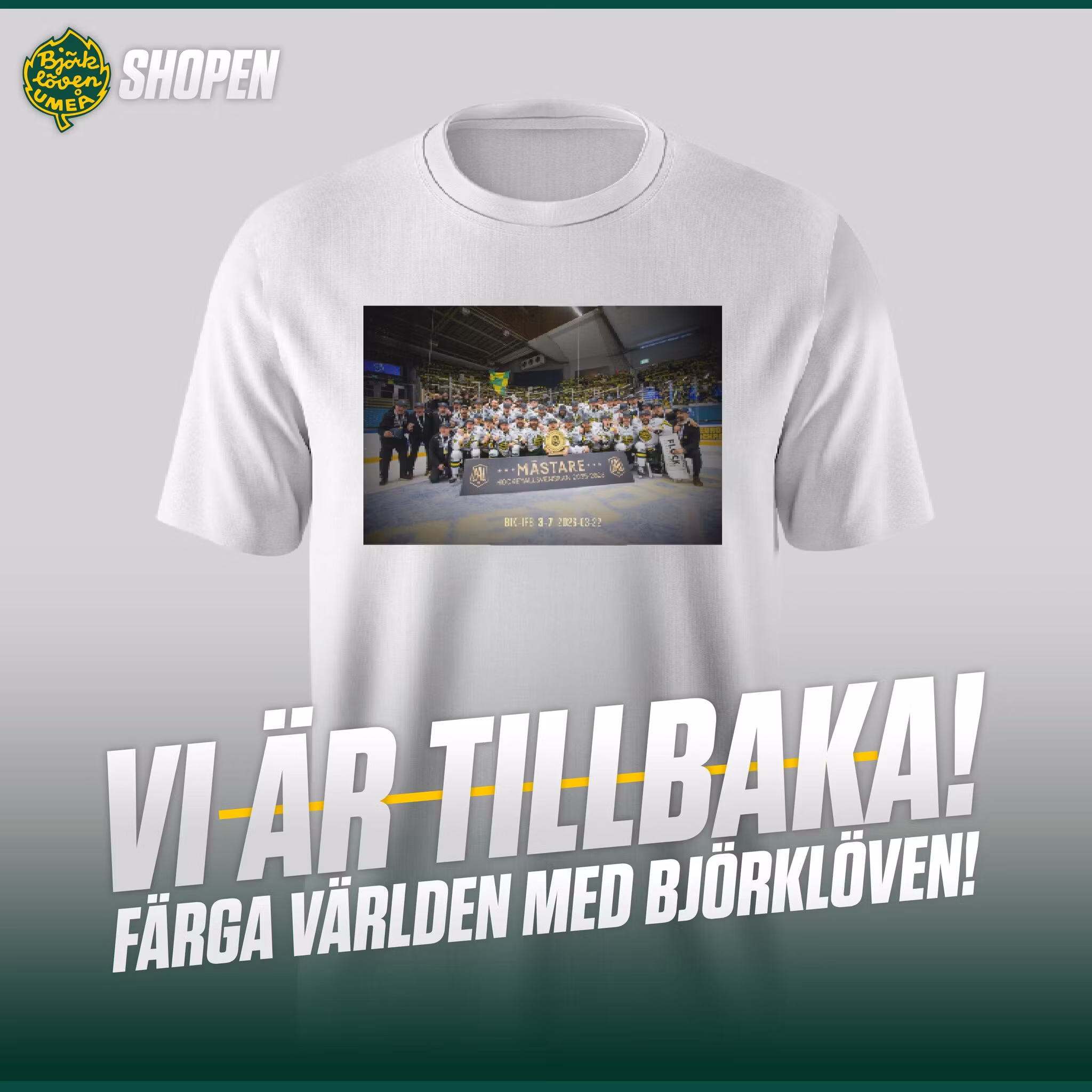 TEE SEGERBILD VIT