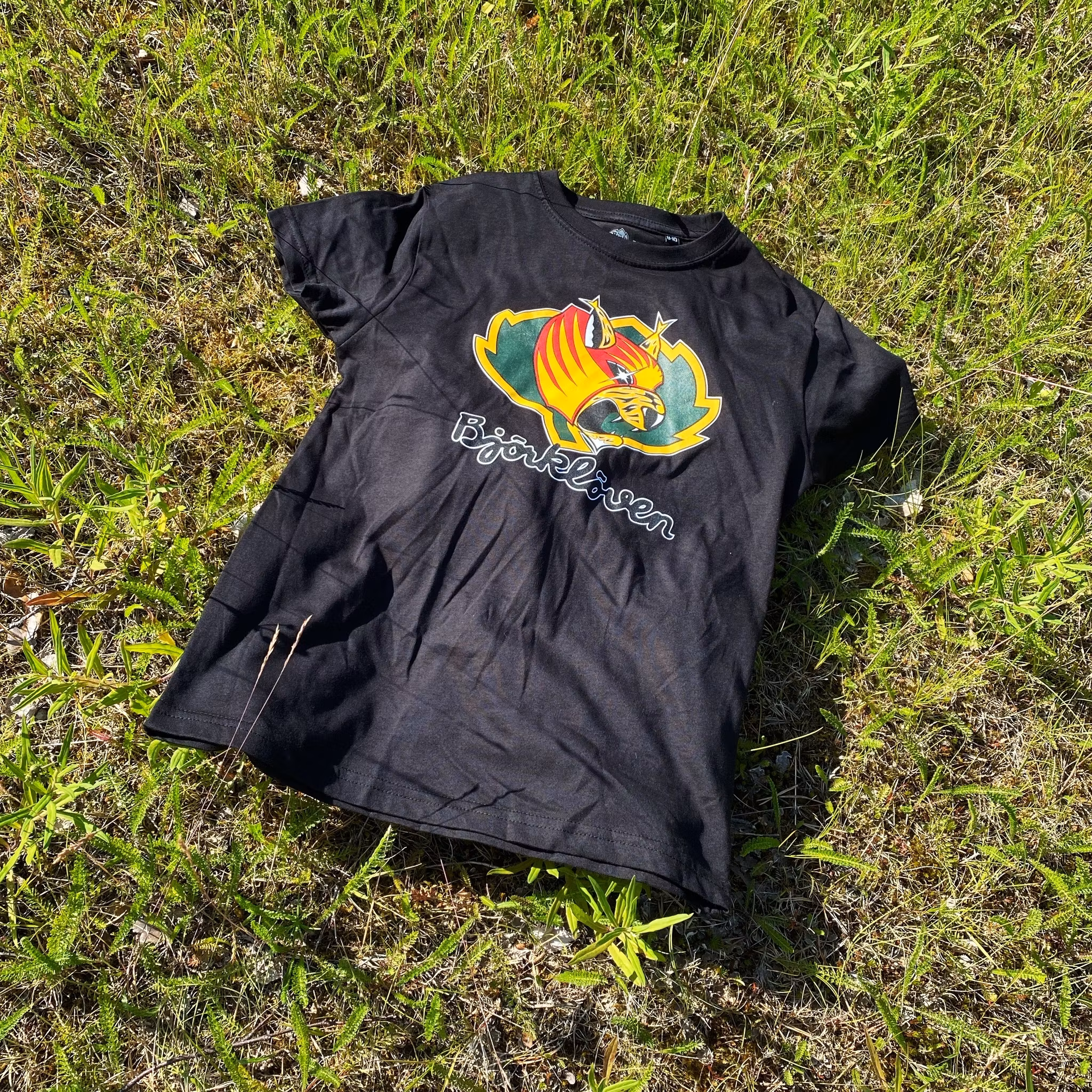 TEE KIDS LYNX SVART