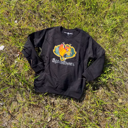 SWEAT JR LYNX SVART