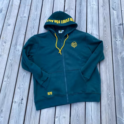 LÖVEN ZIPHOOD 1970 GRÖN