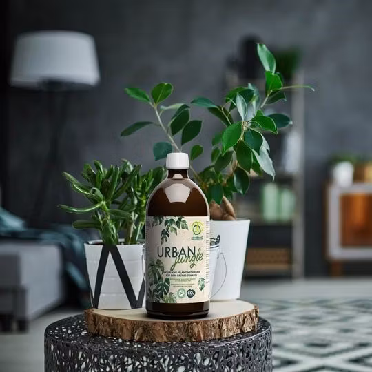 Urban Jungle vattnas ut till inomhusväxter som fikus, palmer, monstera och örter. Även andra inomhusväxter som blommar mår bra av att vattnas med Urban Jungle.