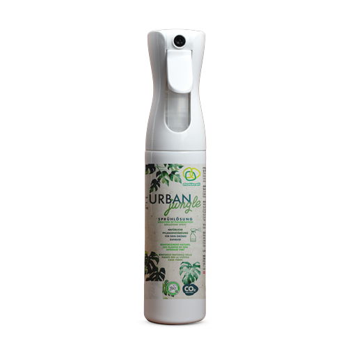 Urban Jungle spray för bladen på inomhusväxter som palmer, fikusar, monstera och örter. spraya en gång i veckan året runt.