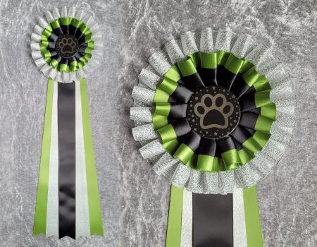 Designrosett D1600 metallic silver