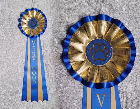 Designrosett D1978 - Royalblå - multi längd