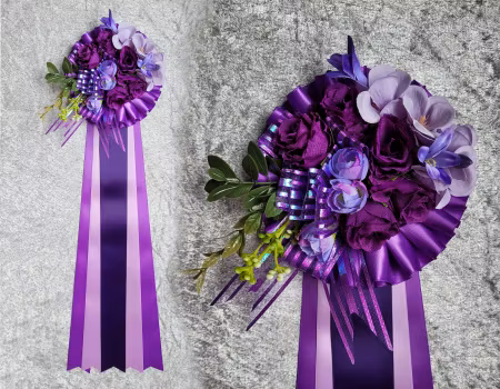 Blomrosett F004