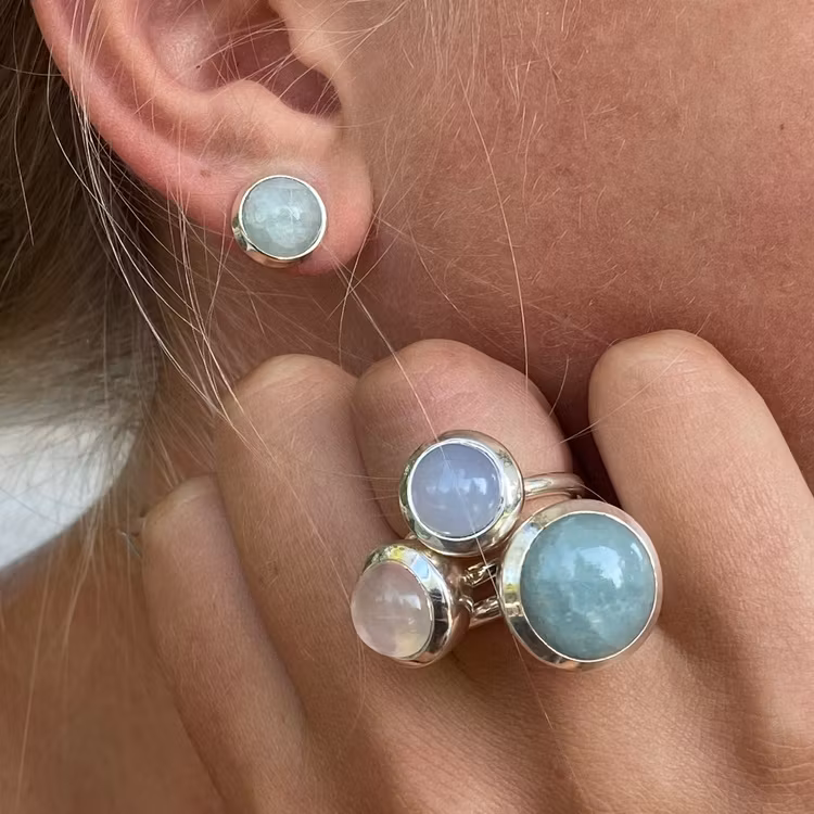Earrings/ Studs HOLI Aquamarine