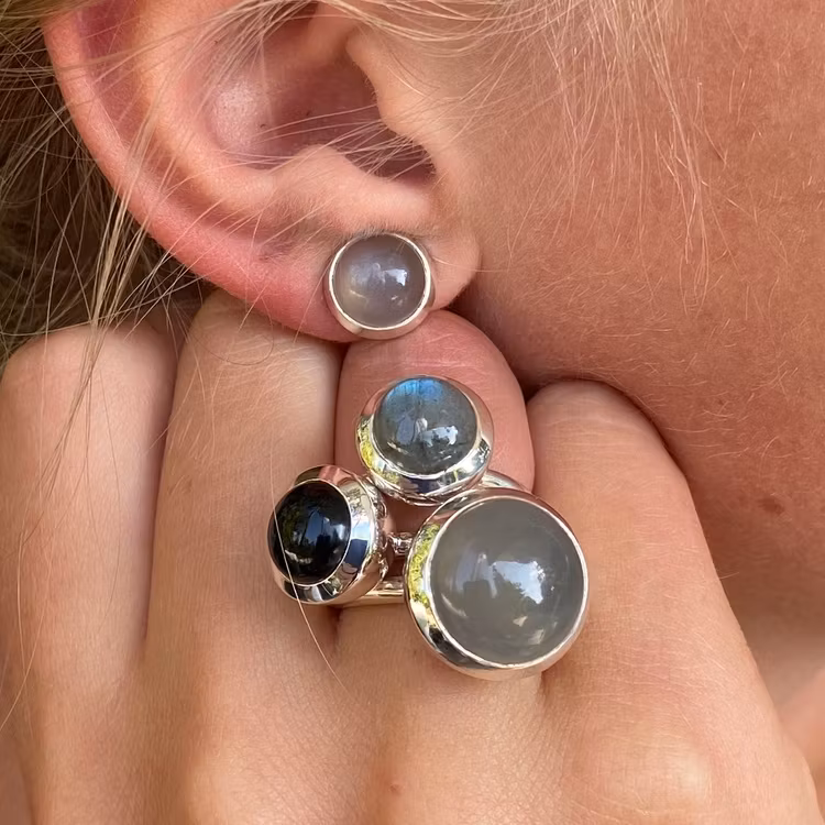 Ring HOLI Small black Onyx