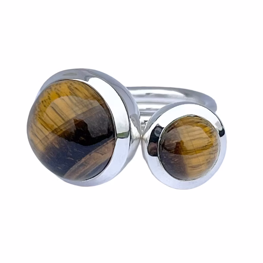 Ring HOLI Big Tiger eye