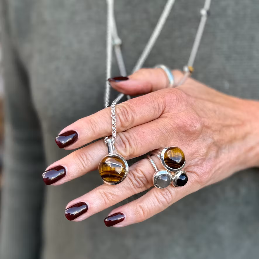 Ring HOLI Small Tiger eye