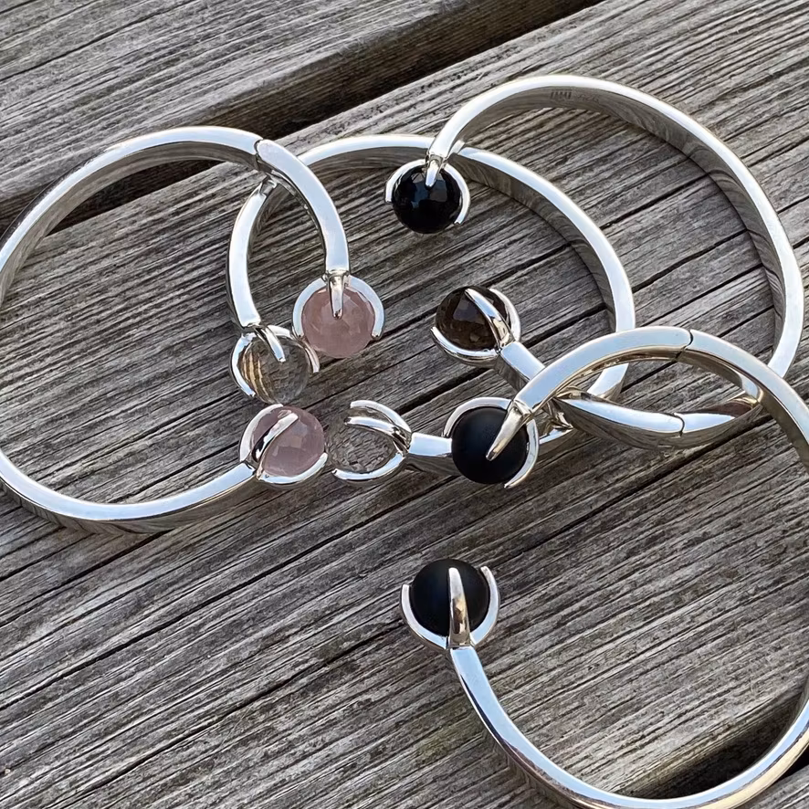 Armband CLAW med Rökkvarts