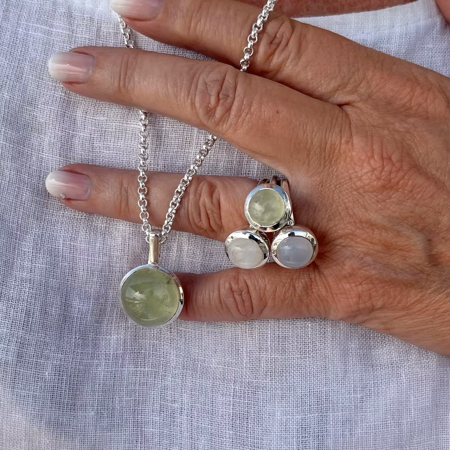 Ring HOLI Small prehnite