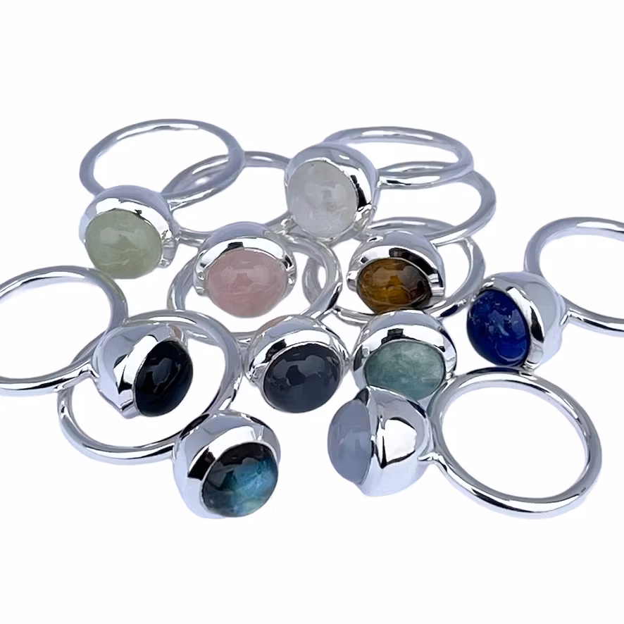 Ring HOLI Liten Prehnit