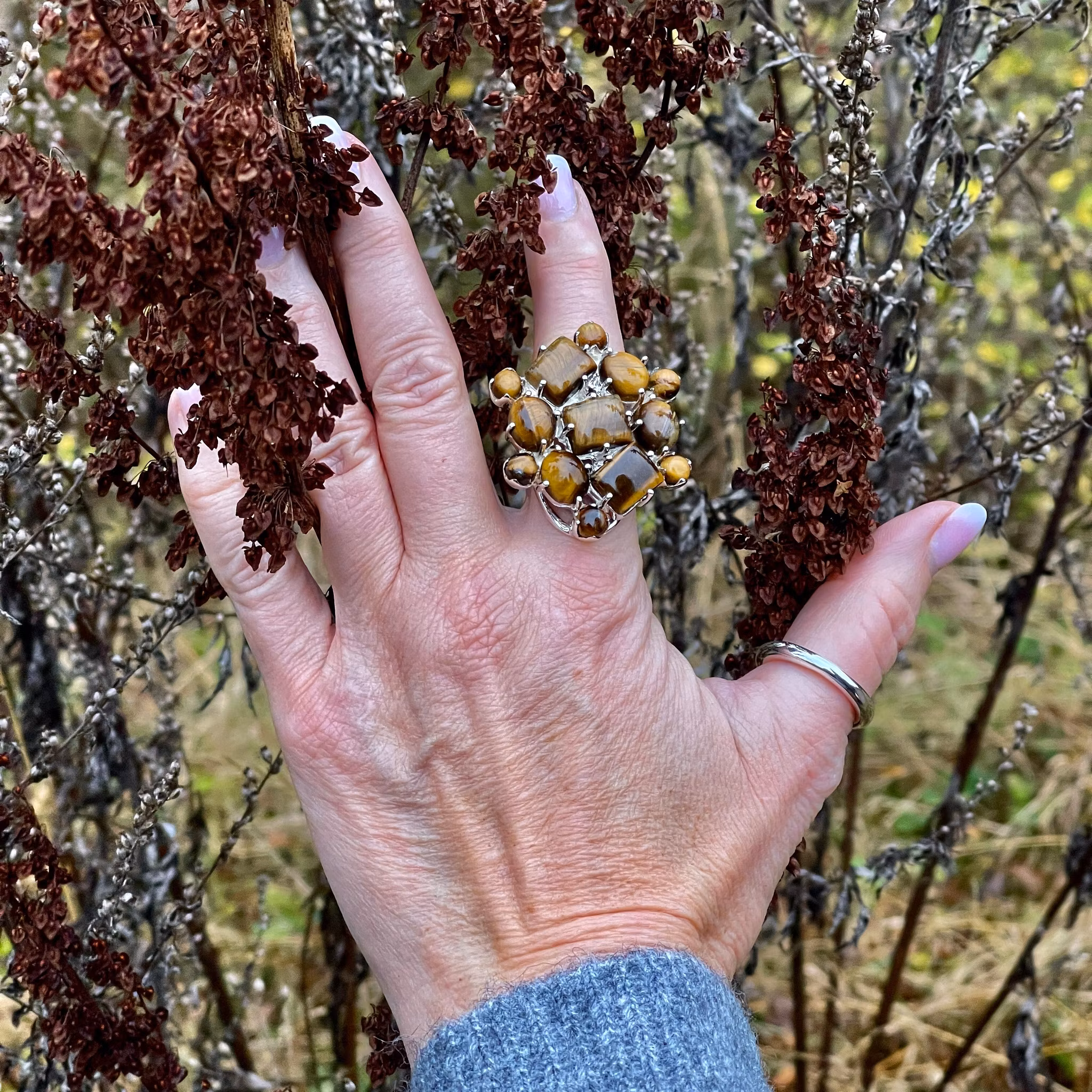 Ring US with Tiger's Eye