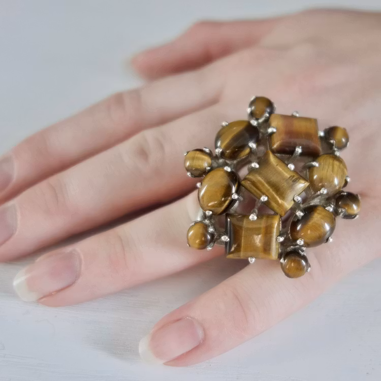 Ring US with Tiger's Eye
