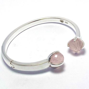 Armband CLAW med Rosenkvarts
