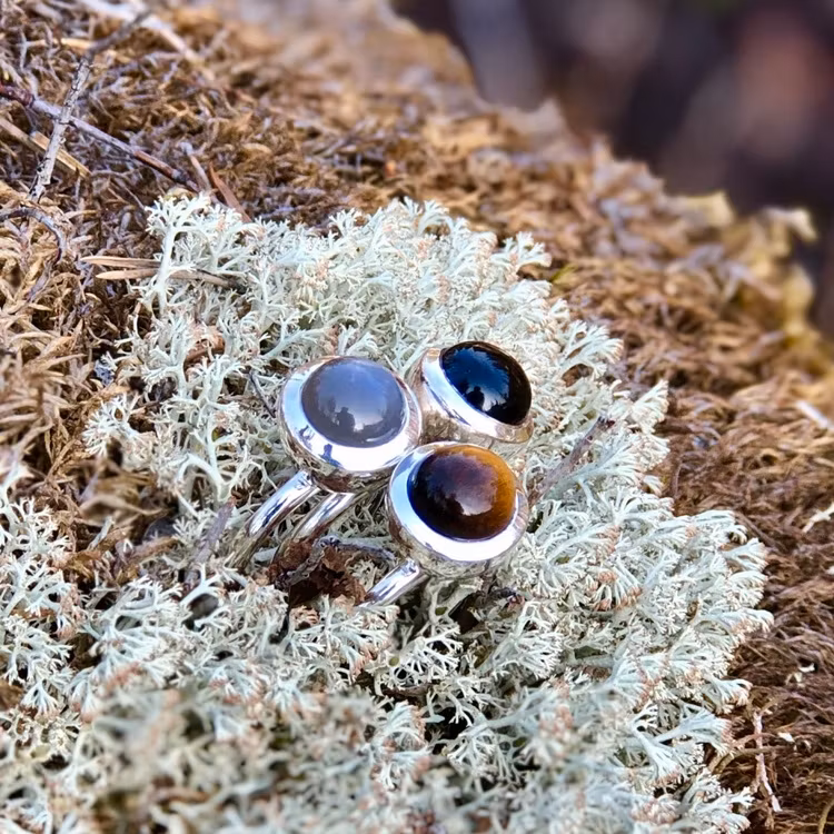 Ring HOLI Big Tiger eye