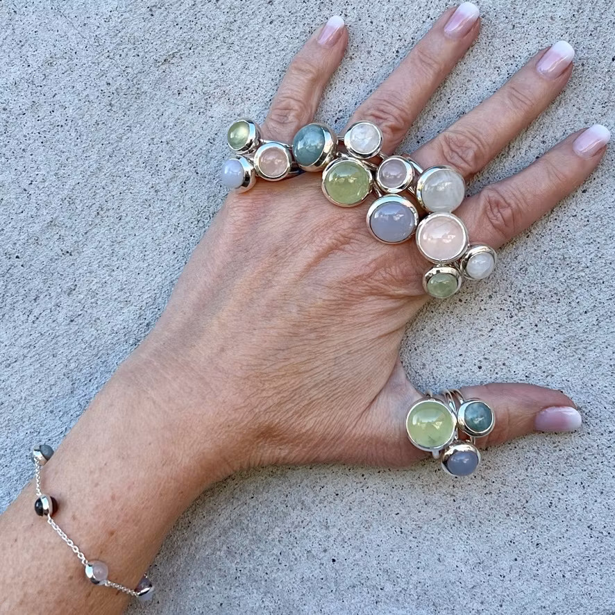 Ring HOLI Big black Onyx