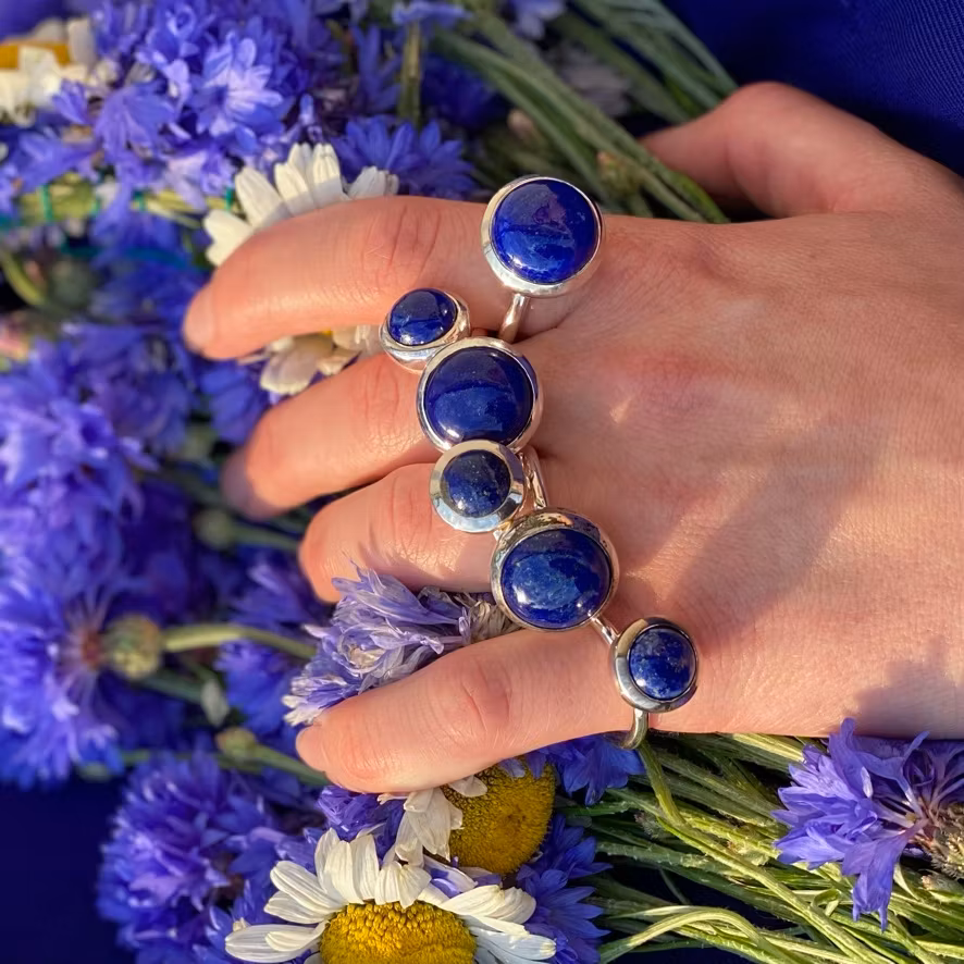 Ring HOLI Stor Lapis Lazuli