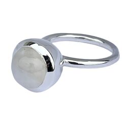 Ring HOLI Liten Regnbågsmånsten