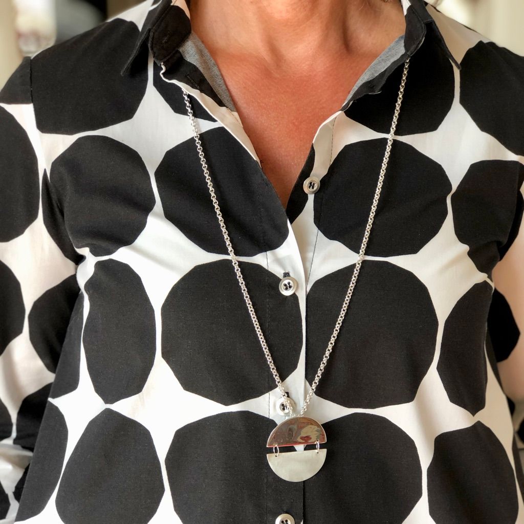 Necklace ROUND LINK