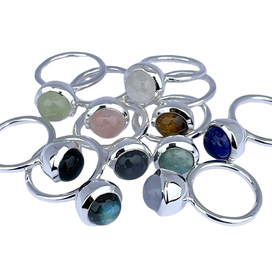 Ring HOLI Liten Akvamarin