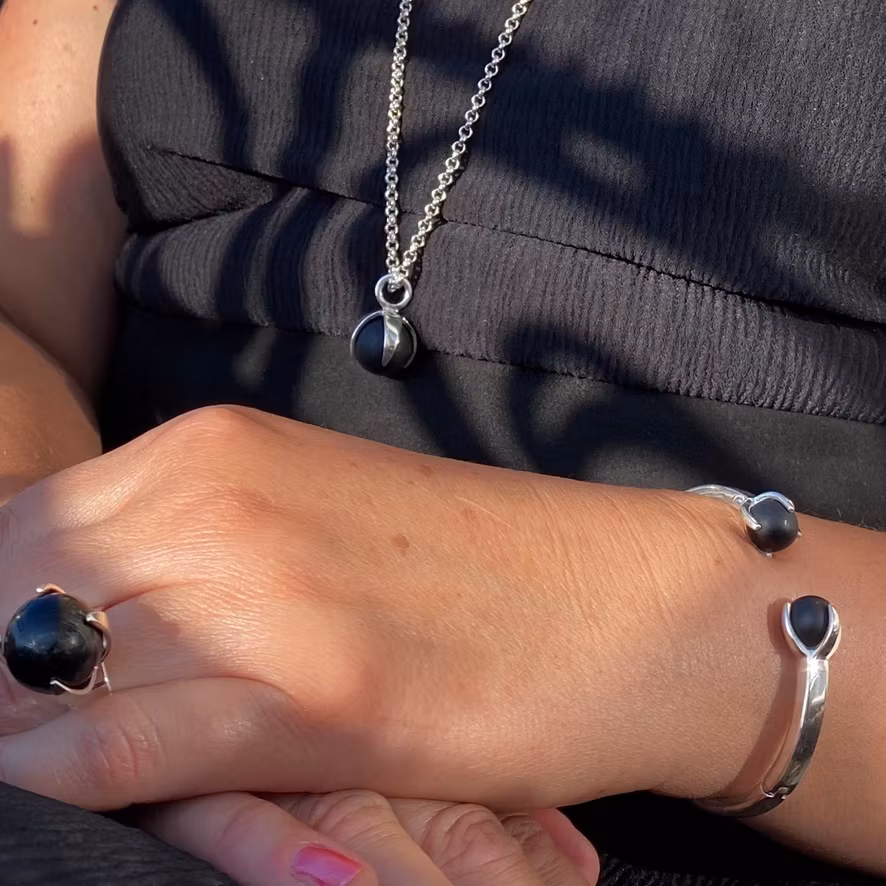 Armband CLAW med Onyx