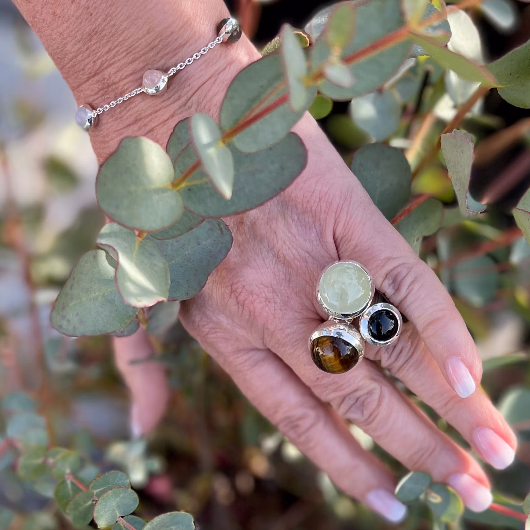 Ring HOLI Small black Onyx