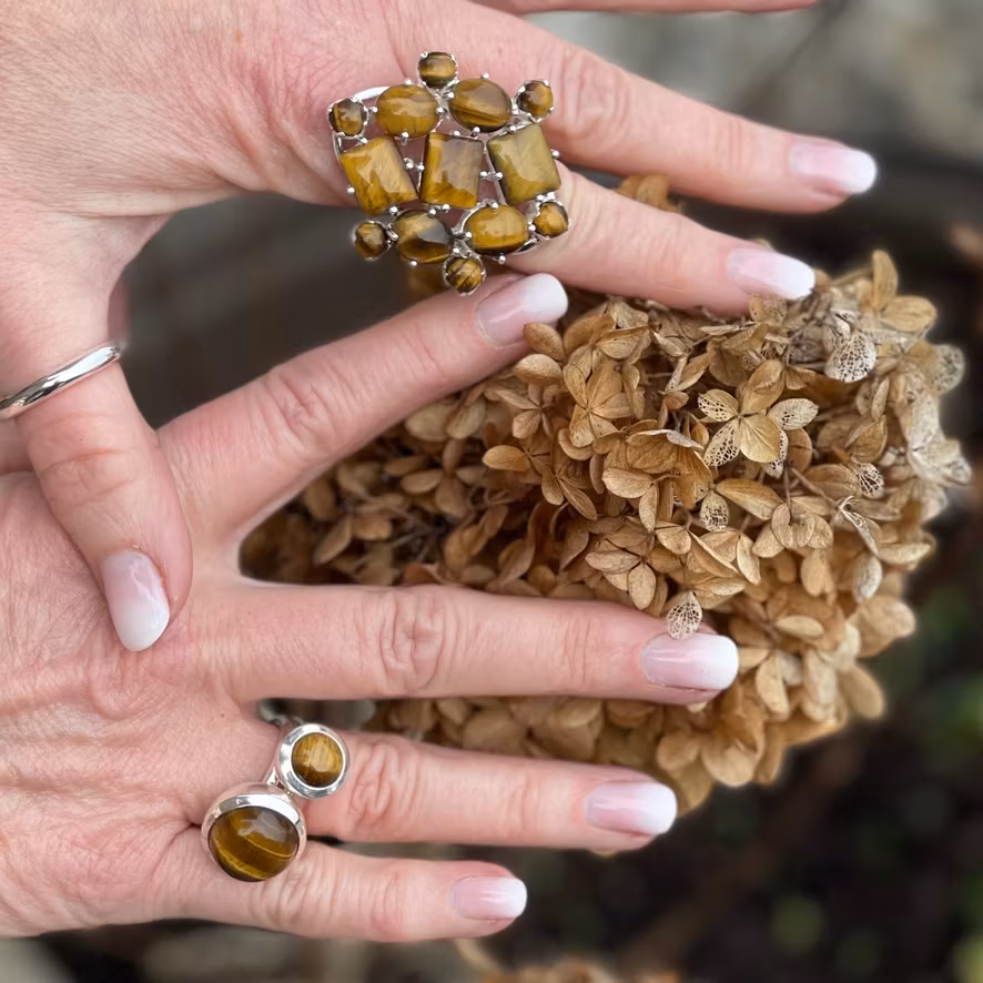 Ring US with Tiger's Eye