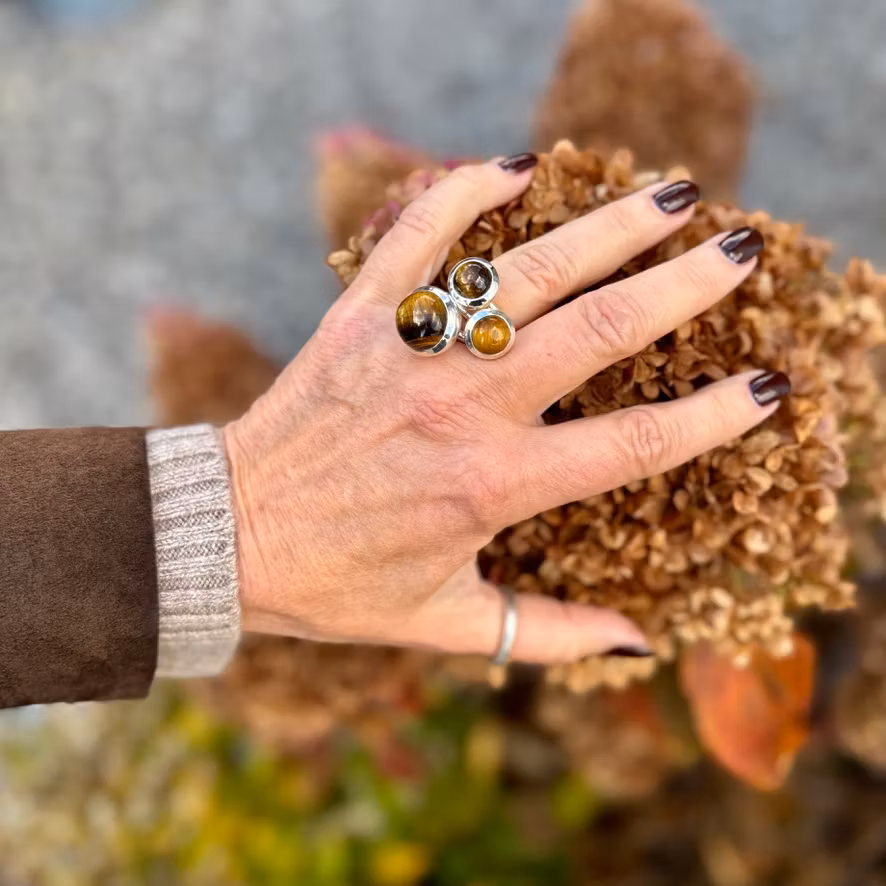 Ring HOLI Small Tiger eye