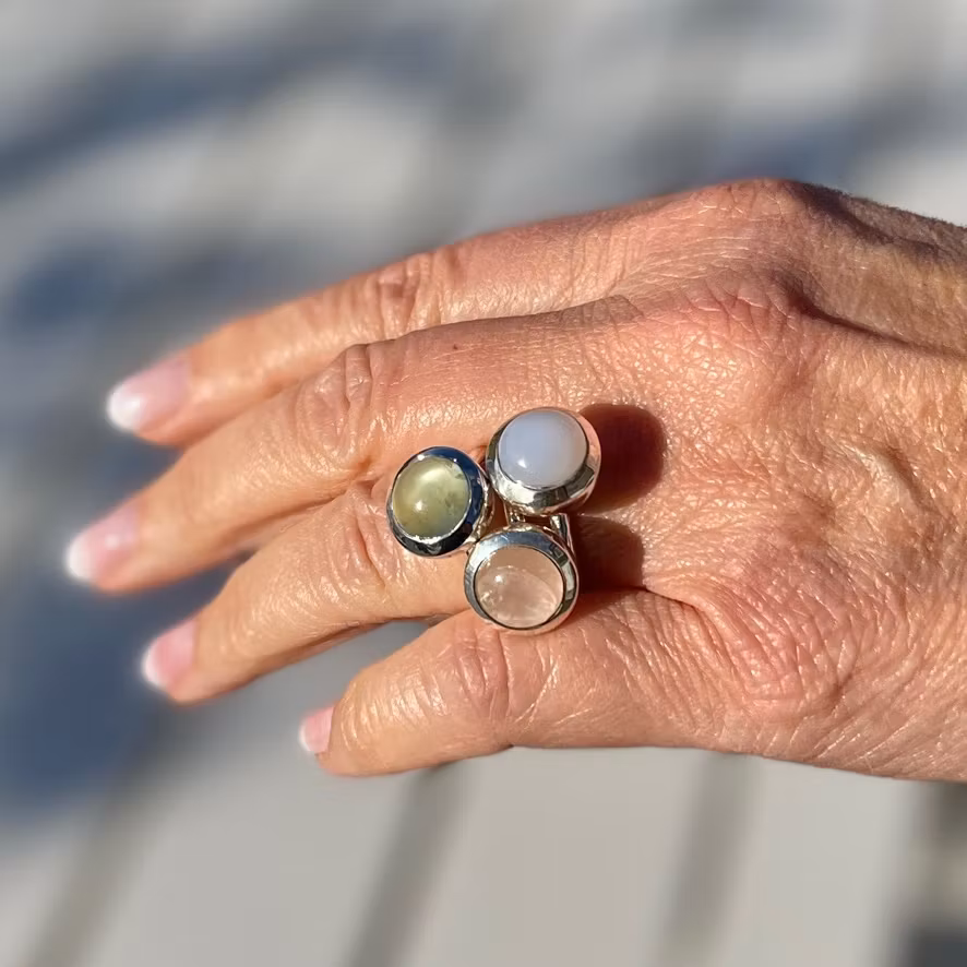 Ring HOLI Small Chalcedony
