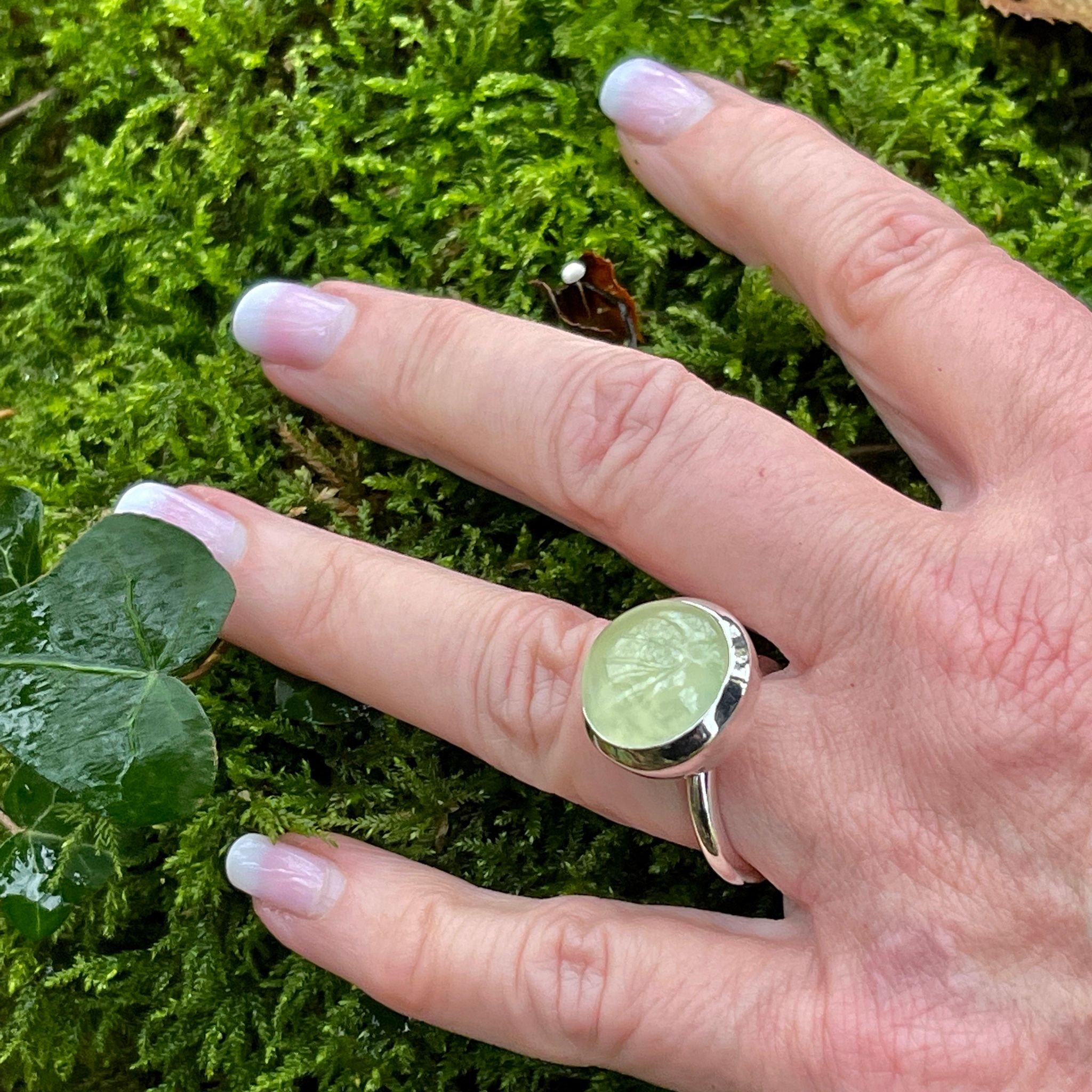 Ring HOLI Stor Prehnit