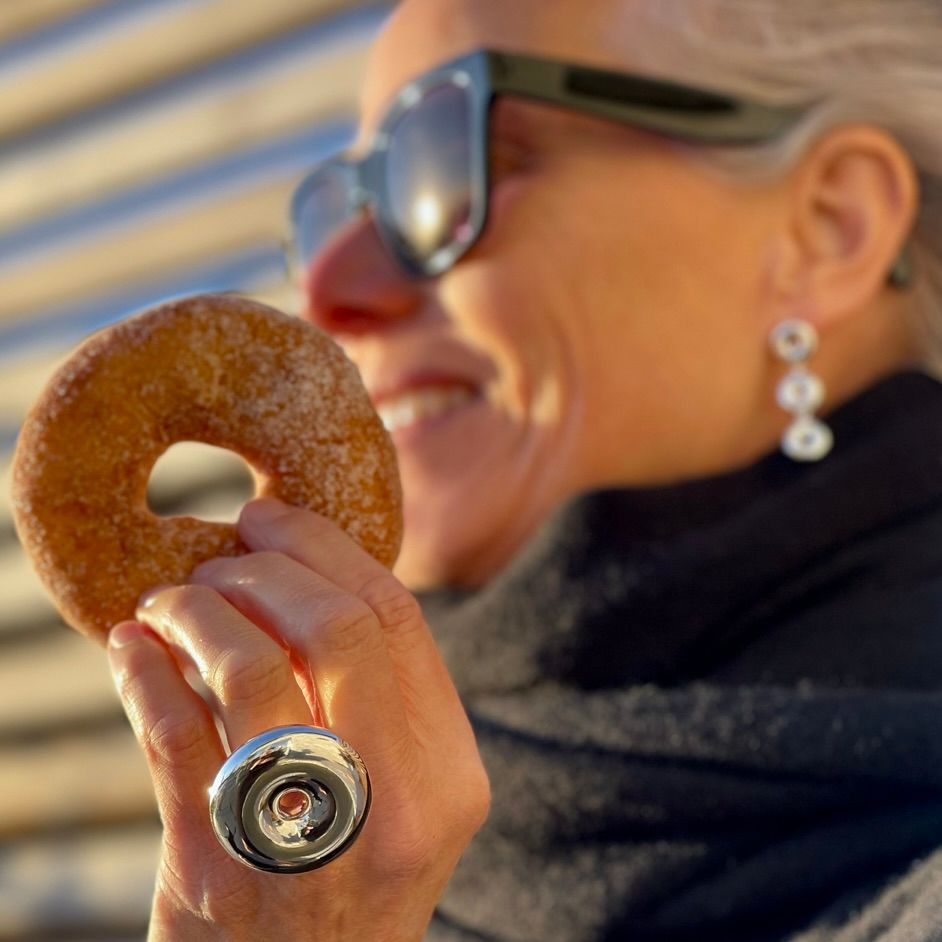 Örhängen TRIPLE DOUGHNUT