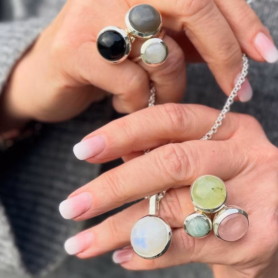 Ring HOLI Stor Rosenkvarts