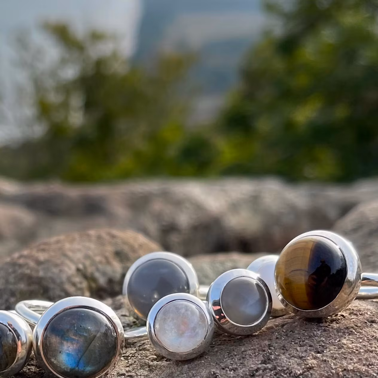 Ring HOLI Big Tiger eye
