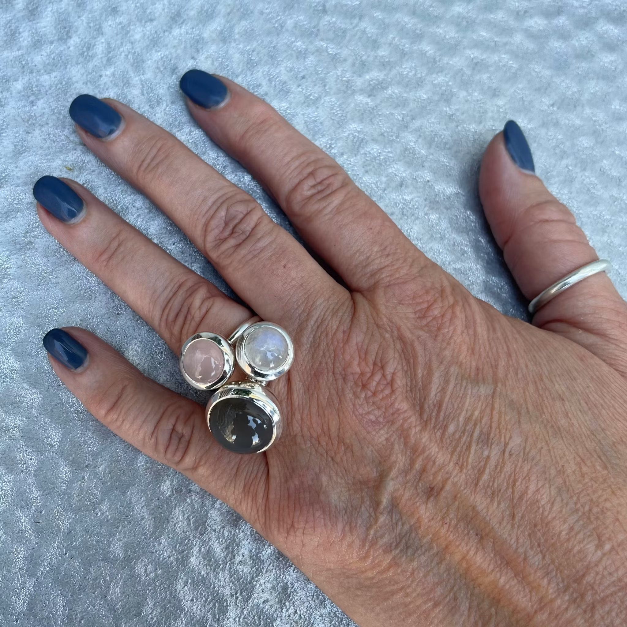 Ring HOLI Liten Rosenkvarts