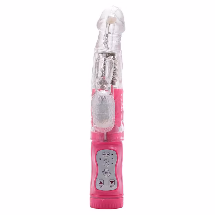 Magisk rosa charmad kaninvibrator
