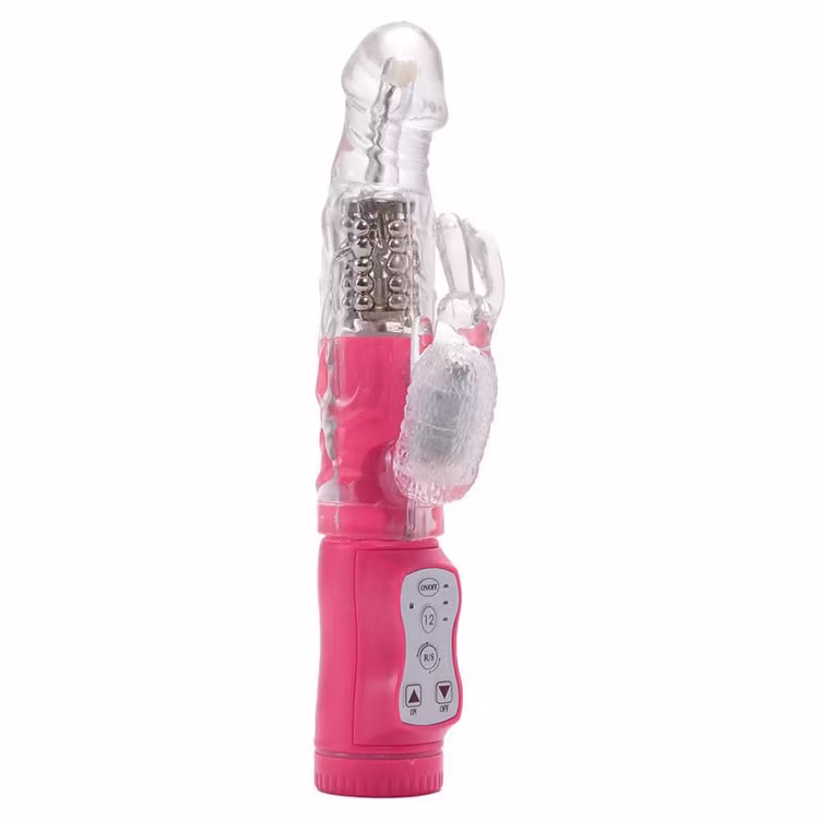 Magisk rosa charmad kaninvibrator