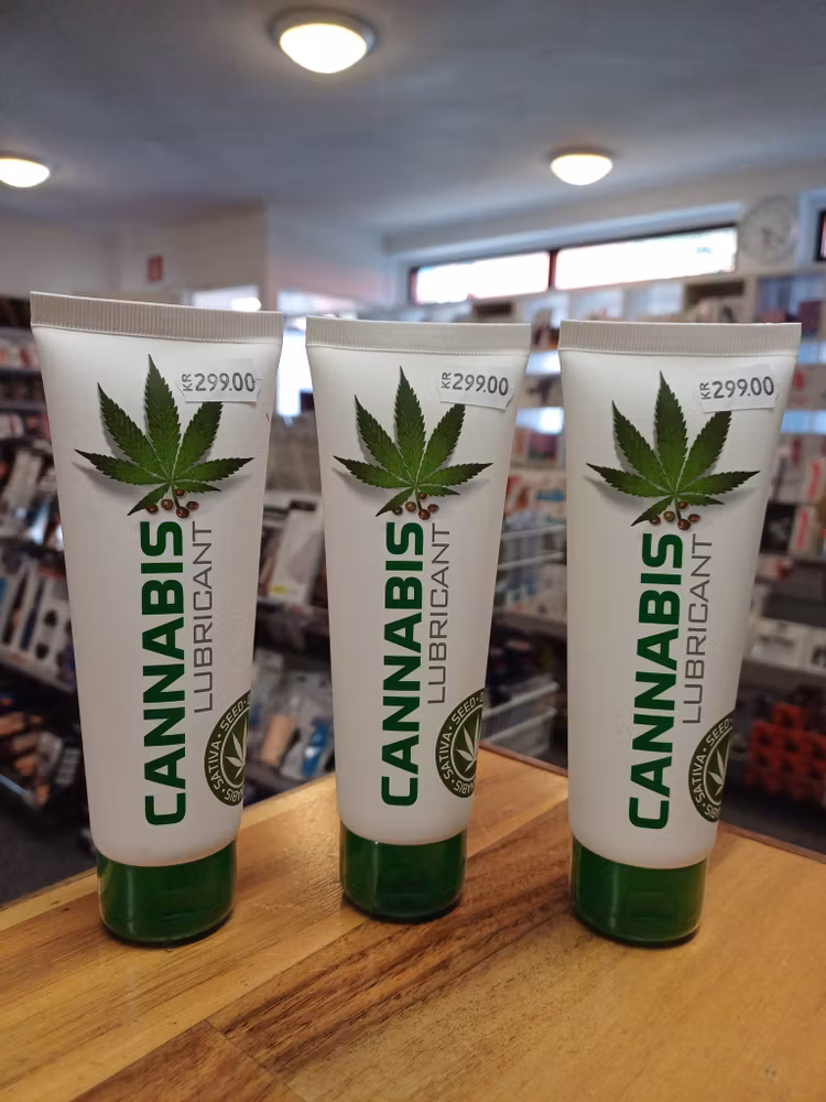 Vattenbaserat Cannabis Glidmedel