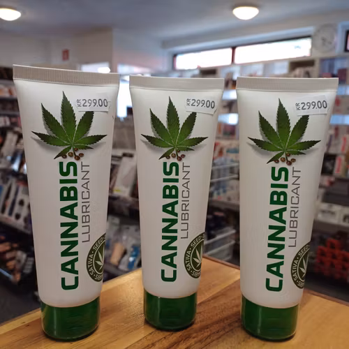 Vattenbaserat Cannabis Glidmedel