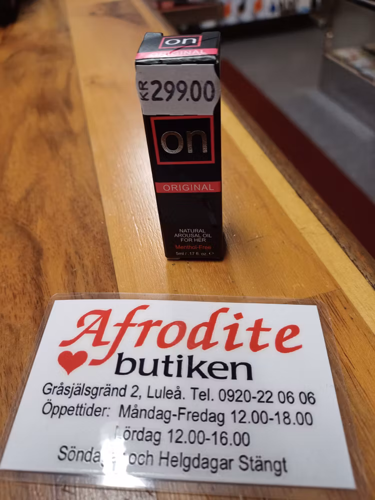Sensuva ON Arousal original 5 ml Olja för kvinnors klitoris