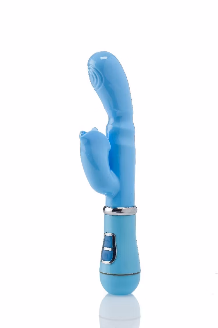 Vibrator med dubbel kvinnlig stimulering