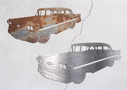 Chevrolet Bel Air 4dr -58